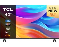 TCL SF5 Series 40SF540 tv 101,6 cm (40") Full HD Smart TV Wifi Antraciet