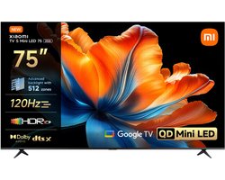 Xiaomi TV S Mini LED 2026 Smart TV – 75 Inch | QD-Mini LED Smart TV | 4K Ultra HD | 308 zones | 1200 nits | 120Hz | HDR10+ | Dolby Atmos | Google TV