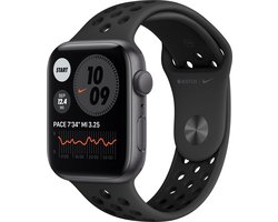 Apple Watch Nike SE 2021 - Smartwatch 44mm - Spacegrijs