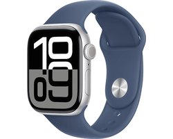 Apple Watch S10 GPS 42mm Silver - Denim SB M/L
