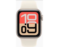 Apple Watch SE 3 - Wifi - 40mm - Starlight Aluminium Case with Starlight Sport Band - M/L