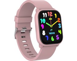 Denver Smartwatch Kinderen - Bellen/SMS/Whatsapp - Voor Android & iOS - Stappenteller - Slaapactiviteit - Hartslag, Bloeddrukmeter, Sportmodus - SWK120RO