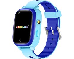 DEPLAY 4G KidsWatch Hero - GPS Horloge Kind - Smartwatch Kinderen - Kinderhorloge - Smartwatch Kind - Kinder Smartwatch - Blauw