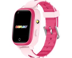 DEPLAY 4G KidsWatch Hero - GPS Horloge Kind - Smartwatch Kinderen - Kinderhorloge - Smartwatch Kind - Kinder Smartwatch - Roze