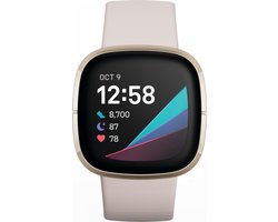 Fitbit Sense - Smartwatch - Wit