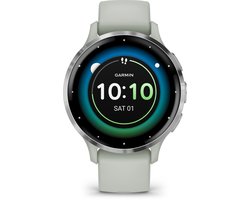 Garmin Venu 3s - Smartwatch - AMOLED-Scherm - 41mm - Sage Grey