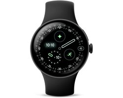 Google Pixel Watch 4 -Smartwatch - 41mm - WiFi - Black/Obsobsidian