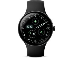 Google Pixel Watch 4 - Smartwatch - 45mm - WiFi -Black/Obsidian