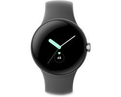 Google Pixel Watch - 41 mm - met GPS - Zilver (Grijs)