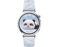 HUAWEI WATCH GT5 41mm Blauw Fluoroelastomeer Horlogeband - Verbeterd 24/7 gezondheidsbeheer - Tot 2 weken batterijduur - Compatibel met iOS & Android