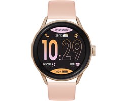 Ice-Watch - Ice smart 2.0 Rose-Gold - Nude - Gekoppeld roze rond dameshorloge (1,2 inch)