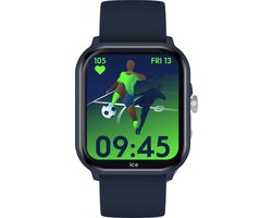 Ice-Watch - Ice smart junior 2.0 Blue - Blauw aangesloten kinderhorloge met blauwe siliconen band (1,75 inch)