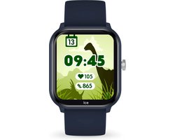 Ice-Watch - ICE smart junior 3.0 Blue 1,75 AMOLED - Rechthoekig blauw verbonden horloge voor jongens met siliconen band - 024295 (1,75 inch)
