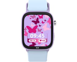 Ice-Watch - ICE smart junior 3.0 Find My Purple Soft blue - Paarsgeolokaliseerbaar verbonden horloge voor meisjes met siliconen band - 024550 (1,75 inch)