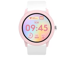 Ice Watch ICE smart junior RD 3.0 - Pink - White 025248 Horloge - Siliconen - Wit - Ø 39 mm