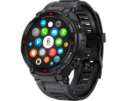 Nuvance Outdoor Smartwatch - 45 mm - IP67 Waterdicht - Bluetooth Smartwatch voor Dames en Heren - Smartwatches- Sporthorloge