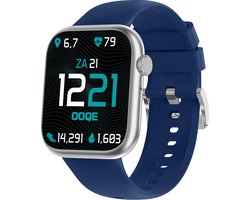 OOQE WATCH PRO 7 - Smartwatch Heren en Dames | Blauw