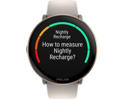 Polar Ignite 3 - Fitness Smartwatch & GPS Activity Tracker - Greige/ Gold - S-L