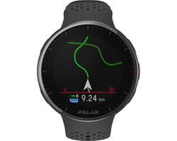 Polar Pacer Pro - Geavanceerd GPS Hardloophorloge - Carbon Gray - Maten S-L
