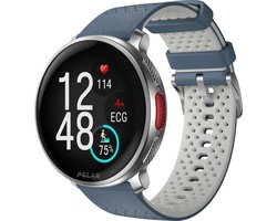 Polar VANTAGE V3 Sport Smartwatch met GPS - Blauw/Zilver