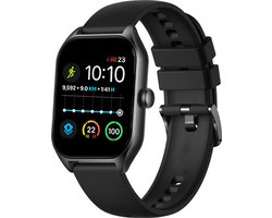 Royal Supplies C50 - Smartwatch- Smartwatch Dames & Heren - Screenprotector - 2025- Bellen- HD Touchscreen - Horloge - Stappenteller - Bloeddrukmeter - Saturatiemeter - IOS & Android - Zwart