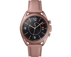 Samsung Galaxy Watch3 - Smartwatch dames - Stainless Steel - 4G - 41mm - Brons