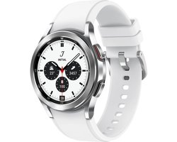 Samsung Galaxy Watch4 Classic - 42 mm - Smartwatch  Heren - LTE/4G - Zilver