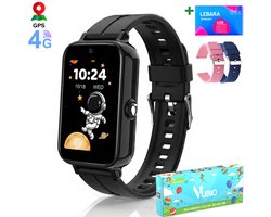 VUBIO 4G Kinder Smartwatch A1 - 3 Bandjes - Incl SIM - GPS - Videobellen