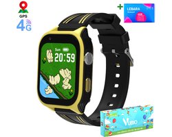 VUBIO 4G Kinder Smartwatch L2 - Incl. SIM - GPS - Videobellen - Zwart