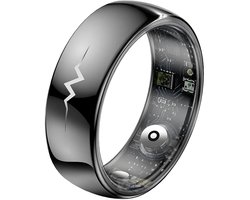 WizBay Premium Select® FlashSense Smart Ring – Glucose & ECG Meting – Gesture – Hypoallergeen – Waterdicht IP68 – Dames & Heren – Oplaadcase – Slaap, O2, Bloeddruk, Hartslag & Sportmonitoring - Zwart #8