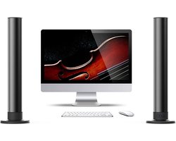 2-in-1 Afneembare Soundbar met 3D Stereo Surround Systeem en Draadloze Bluetooth Verbinding