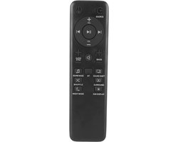 Allecto - Soundbar Afstandsbediening - Vervanging voor BAR 5.1 2.1 3.1 - Gemakkelijk in Gebruik - Zwart - ABS Materiaal - Spreker Afstandsbediening...