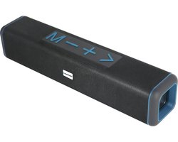 Blaupunkt, 10W Bluetooth 5.0 LED-geluidsbalk met FM-radio en SD-kaartfunctie, Zwart