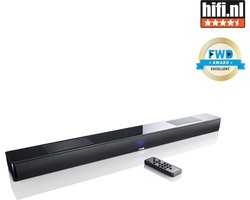 Canton Smart Soundbar 10 - Soundbar met ingebouwde Subwoofer - Multiroomtechnologie - Bluetooth - Chromecast - Spotify Connect - AirPlay - Zwart