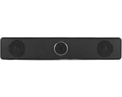 Computer Luidsprekers - Desktop Soundbar - Muziek Luisteren - Hifi Helder Geluid - 315 Cm Lang - Zwart