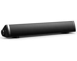 Computer Soundbar - Mini Speaker TV - Films Muziek Spelletjes - 3D Surround Geluid - 430 Millimeter - Zwart