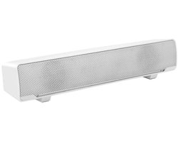 DD Soundbar Pc - Bekabelde en Draadloze Pc -Luidspreker - USB Mini Soundbar - 6x38x7cm - Zwart