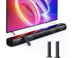Draadloze Soundbar Voor TV - Met Subwoofer Voor Hoogwaardige Geluidskwaliteit - Perfect Voor Films, Muziek En Gaming