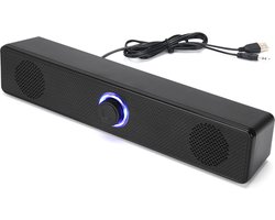 Gsedaox - Soundbar voor TV - Draadloos -Compacte Soundbar met Bluetooth- Hoogwaardig geluid - Film, Muziek & Games