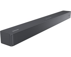 Horizon Soundbar voor TV met Afstandsbediening - Werkt op alle TV's - Bluetooth - 2.0CH - 60W - Kleine Soundbar - Speaker - Antraciet