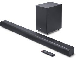 JBL SB550 - 2.1 Soundbar met Draadloze Subwoofer - Home Cinema Systeem voor TV - HDMI ARC - Bluetooth - Diepe Bas - Zwart