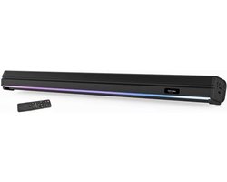 Lichte soundbar - INOVALLEY - BS11 - 60 W - LED - Bluetooth V5.0 - HDMI - USB 2.0 - Micro SD - FM - 2400 mAh batterij