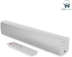 LifeStages - Soundbars Voor TV - Bowfell Soundbar Voor TV-apparaten, Bluetooth PC Soundbar - 2.0 Stereo TV Luidspreker Voor TV - 39cm Soundbar PC