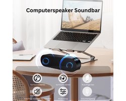 NBAP® Soundbar PC - Speaker Computer - Plug & Play - 8W -Zwart