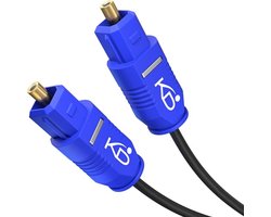 Optische Audio Kabel 15m - TOSLINK Kabel Slim voor Soundbar en Home Theater