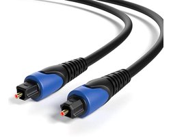 Optische Toslink Kabel 3 m - Digitale Audiokabel voor Soundbar en Home Entertainment