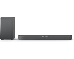 Philips TAB5309 - Soundbar met subwoofer - 2.1 kanalen - Grijs