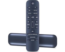 Remote control as replacement for TCL TS9030 RAY DANZ soundbar, for MEDION Life P64377 (MD 45377) Dolby Atmos Soundbar - ShopVlot