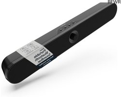 RFWR® Draagbare mini-soundbar met Bluetooth en multi-aansluitingen voor laptop, tv en meer