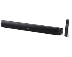Sharp HT-SB107 2.0 soundbar - 90W - compact - bluetooth - zwart